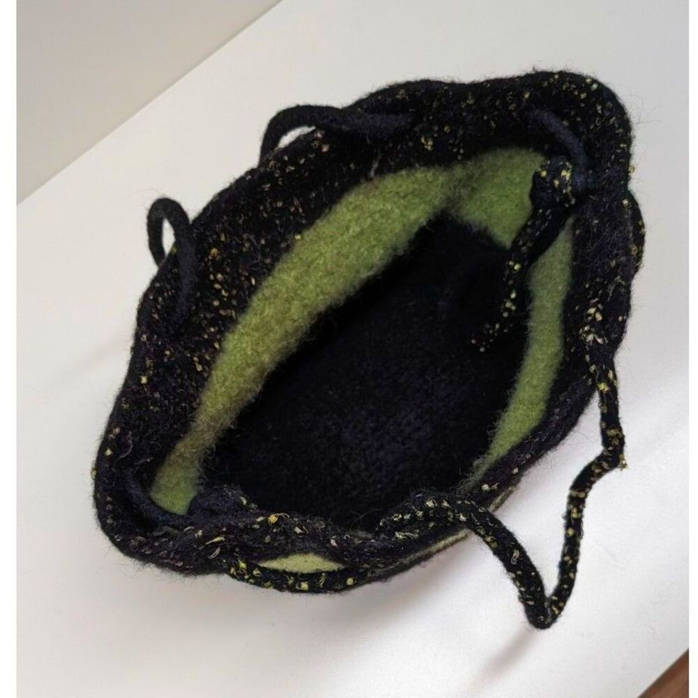 Artisan Felted Wool Bag - Picture 3 of 10
